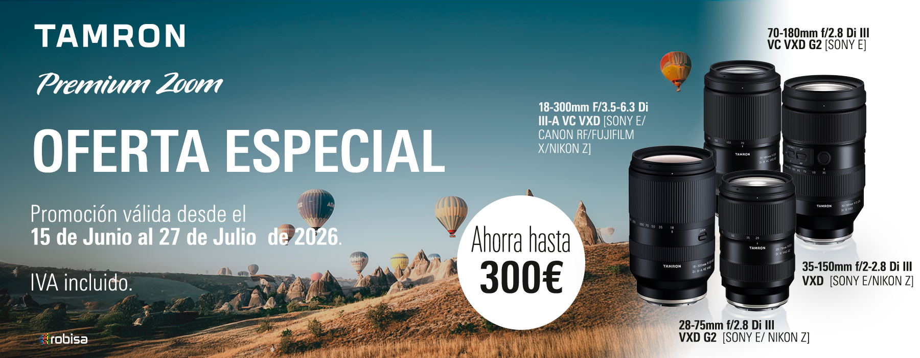 TAMRON PROMO VERANO 